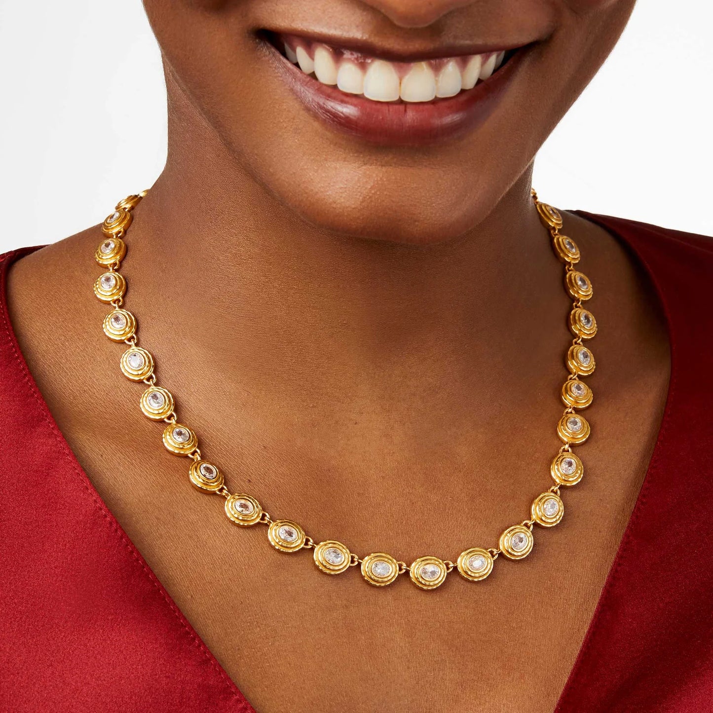 Tudor Tennis Necklace - Cubic Zirconia