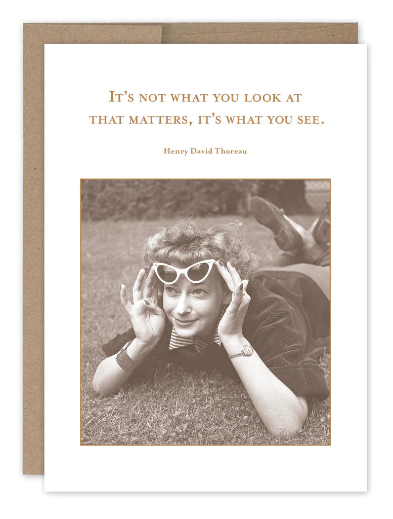 WHAT YOU SEE