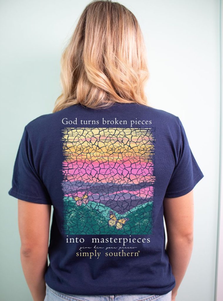 Broken Pieces - Women's Short Sleeve Tee Medium