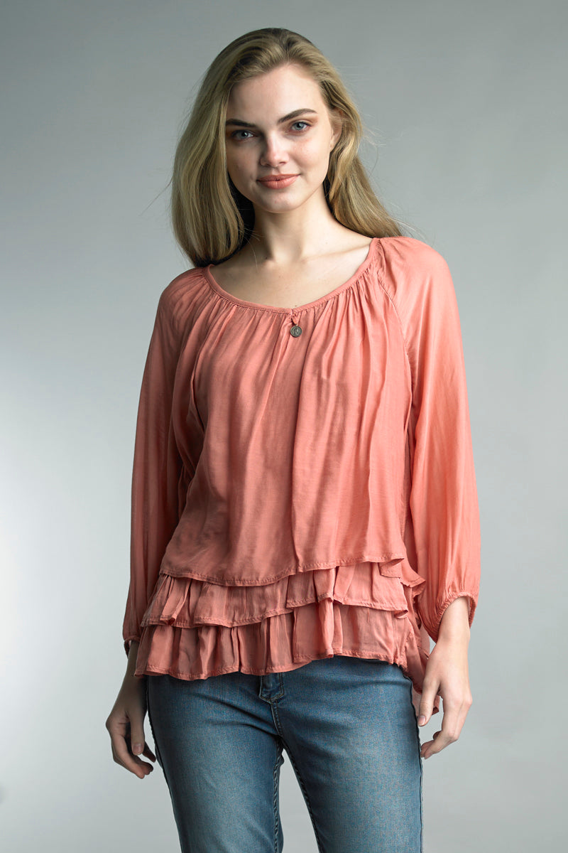 PEPE TIERED TOP