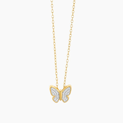 BUTTERFLY NECKLACE GOLD