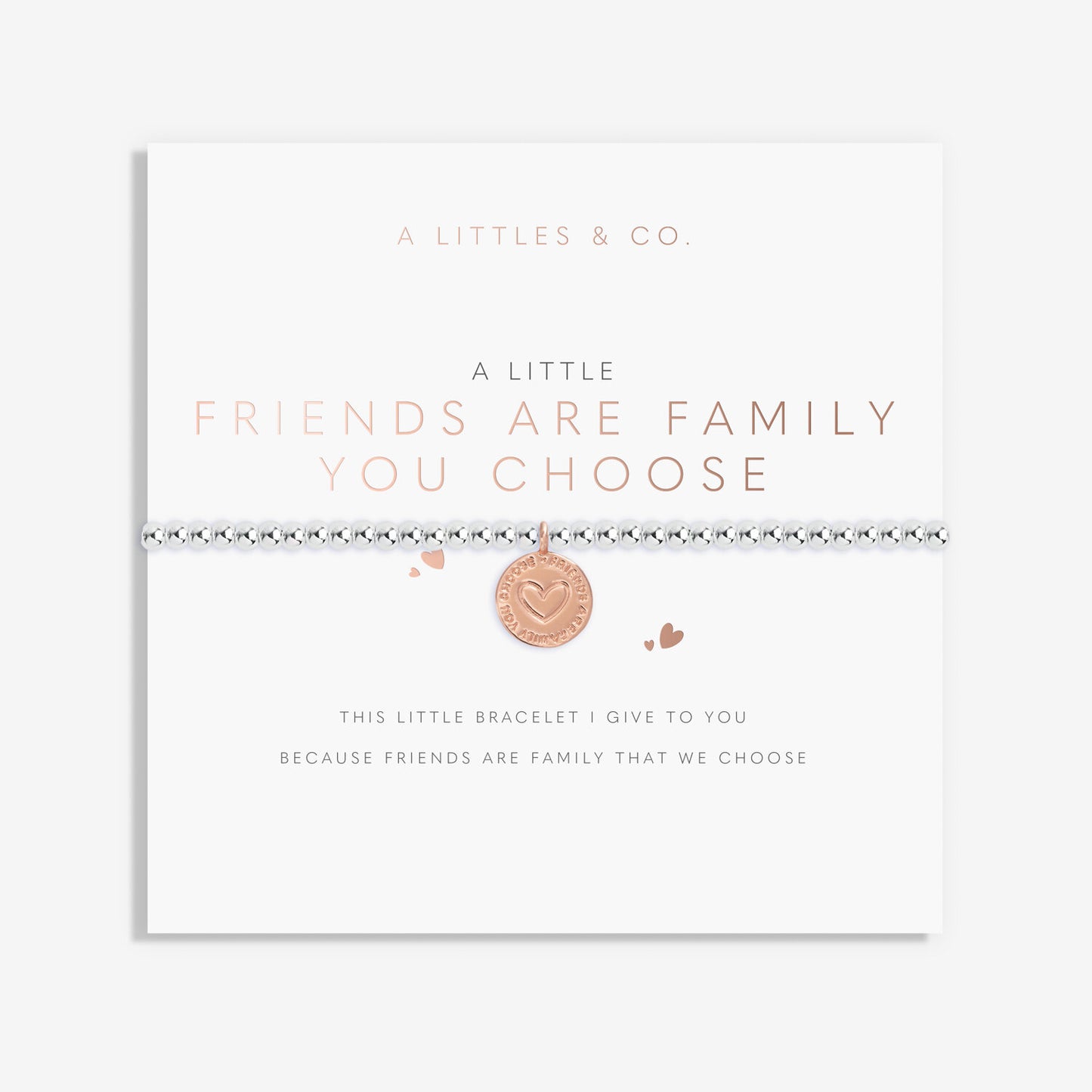 Friends Are Family You Choose Bracelet