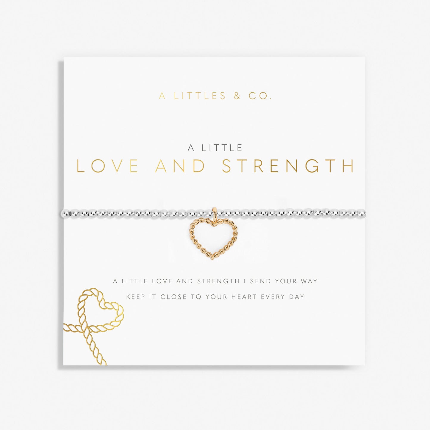 LOVE AND STRENGTH BRACELET