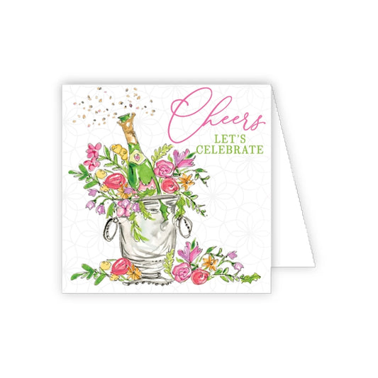 Enclosure Card - Champagne Bucket Cheers
