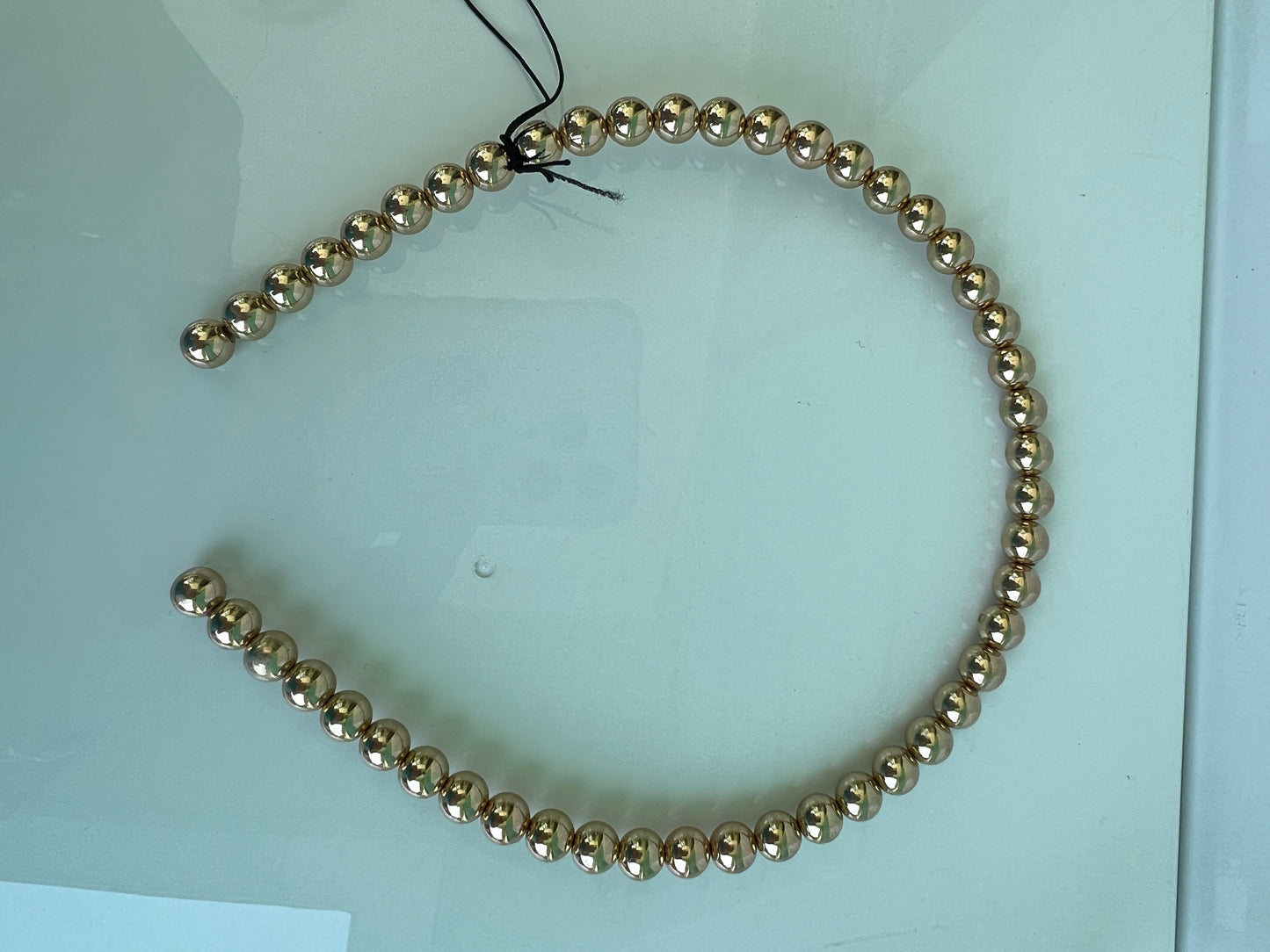 8MM GOLD BALL HEADBAND