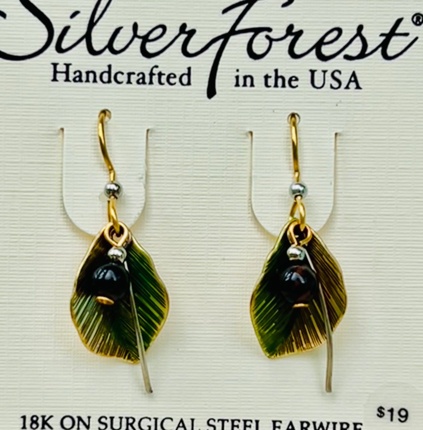 FOLDED LEAF W/ JASPER & WISP