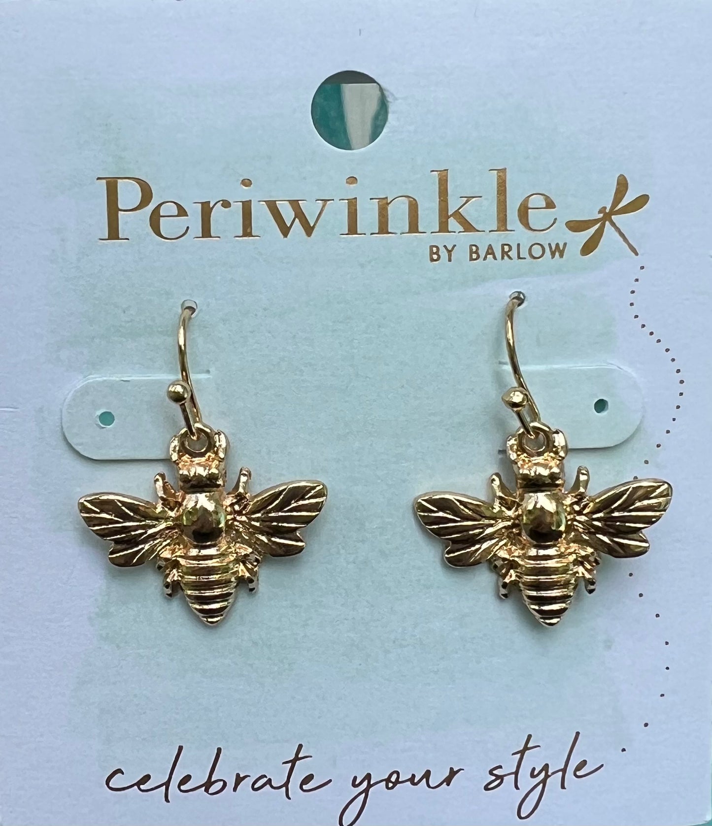 GOLD DETAIL BEE EARRING