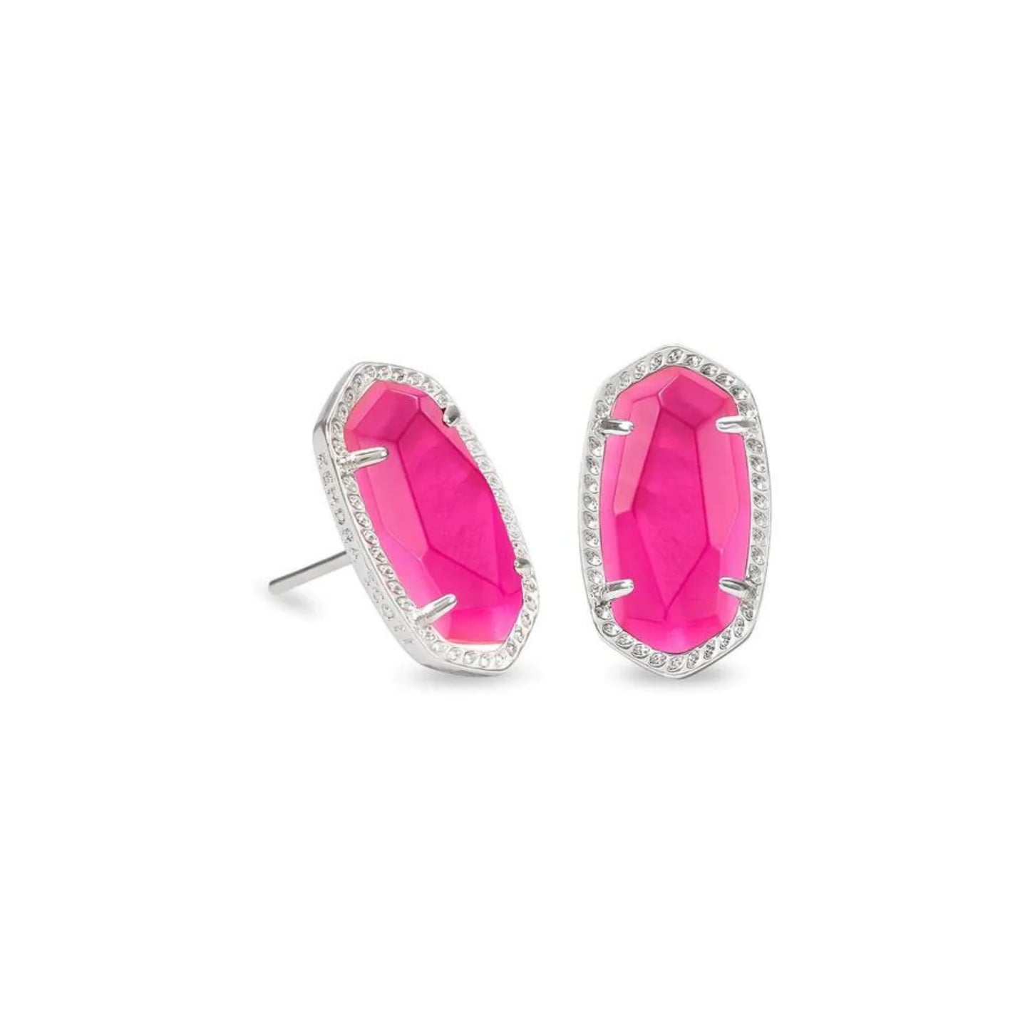 Ellie Stud Earrings in Azalea Illusion