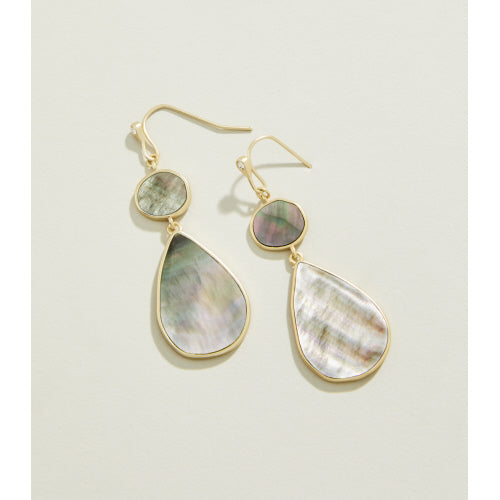 Batina Grey Mother of Pearl Earring