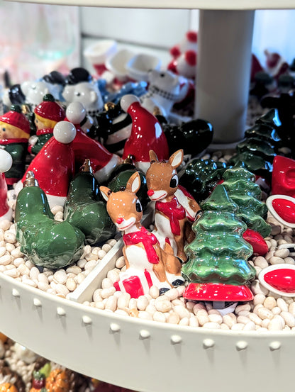 Nora Fleming Rudolph Mini Shop at The Painted Cottage near Annapolis Maryland Holiday Gift Boutique