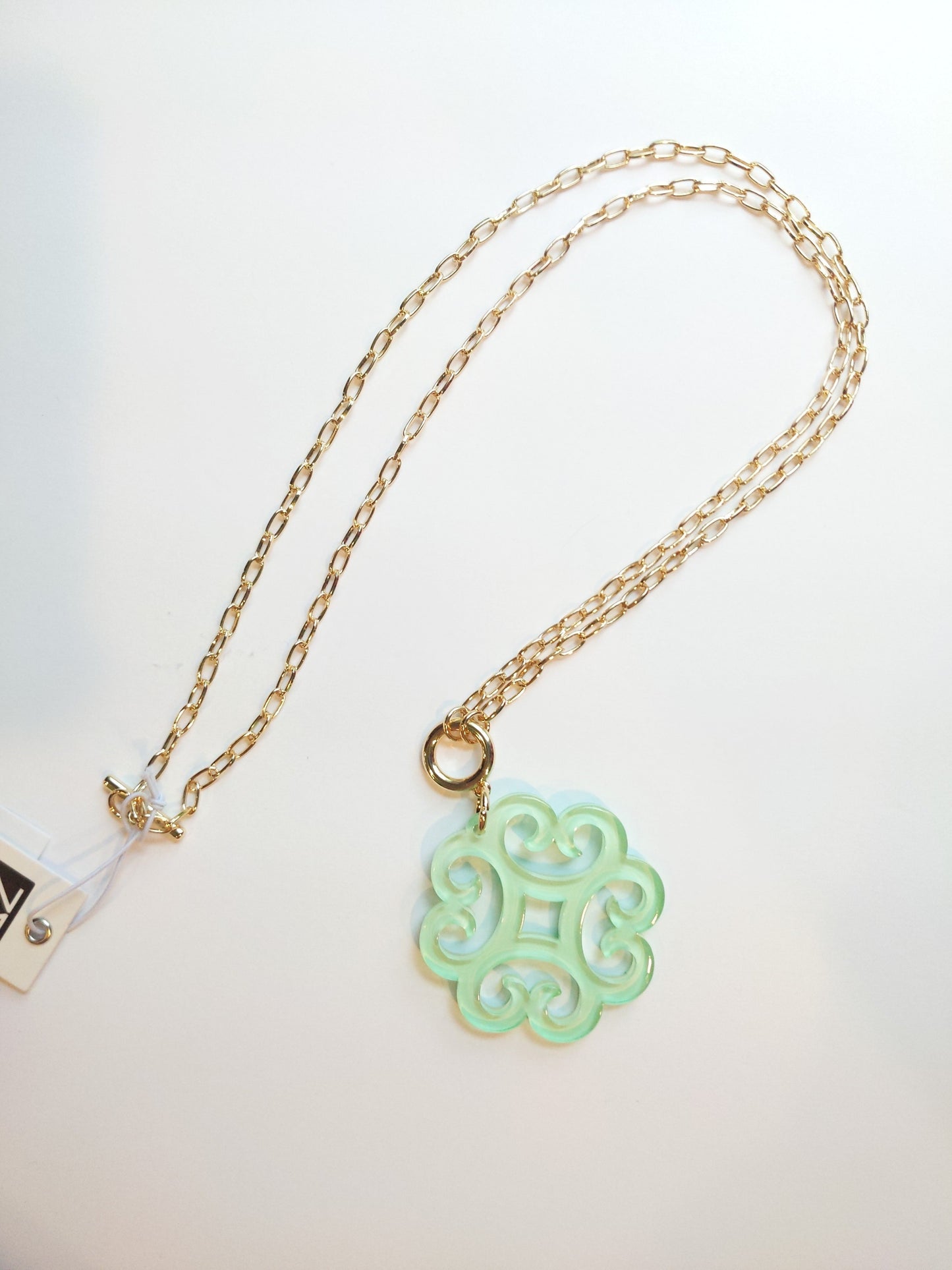 MINT DBL CHAIN CIRCULARWAVE