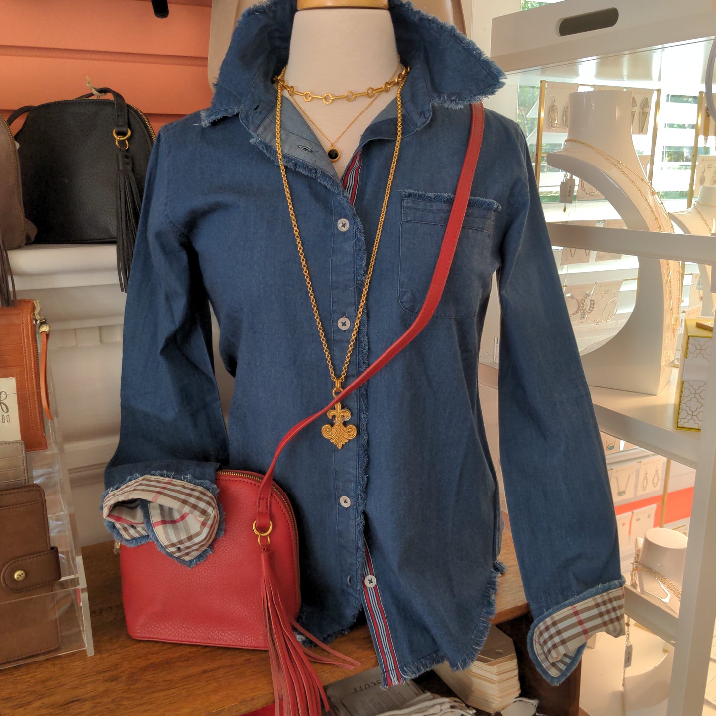 CAPE COD DENIM TOP