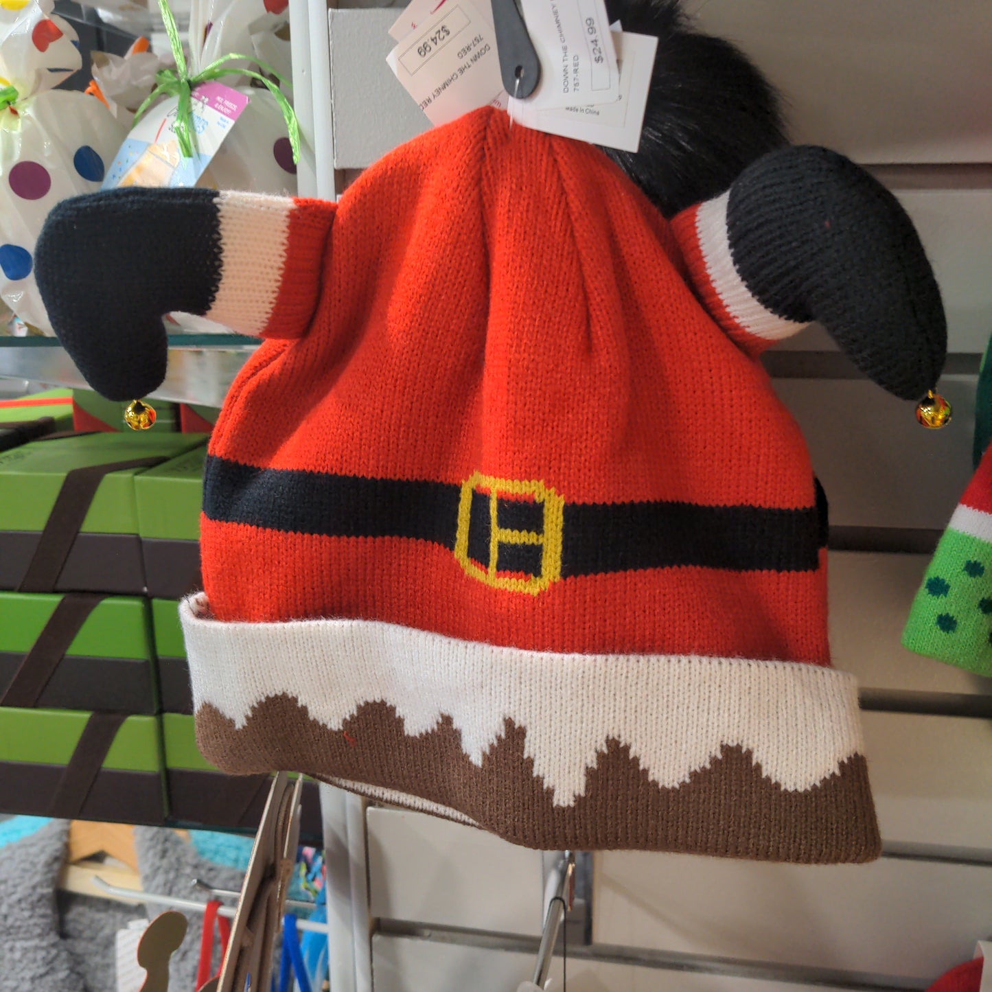 DOWN THE CHIMNEY RED HAT
