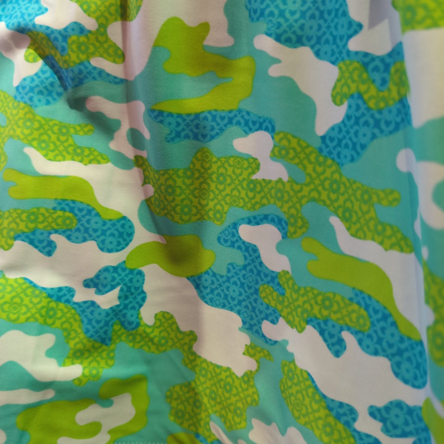COURT SKORT MINT CAMO