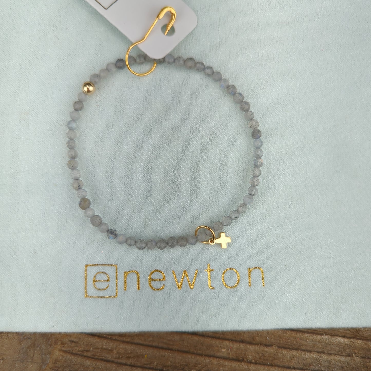 GEMSTONE 3MM LABRADORITE CROSS