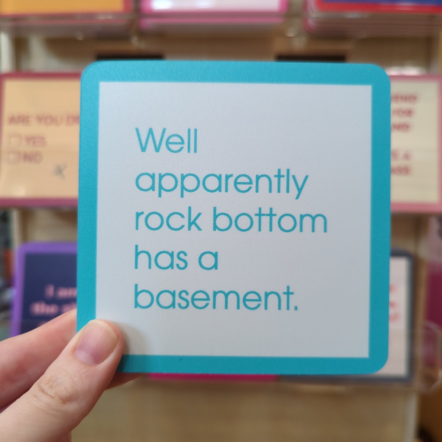ROCK BOTTOM COASTER