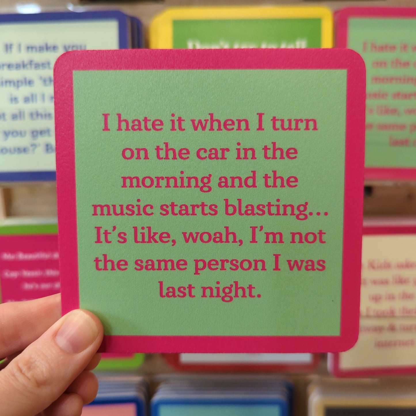 SAME PERSON COASTERS