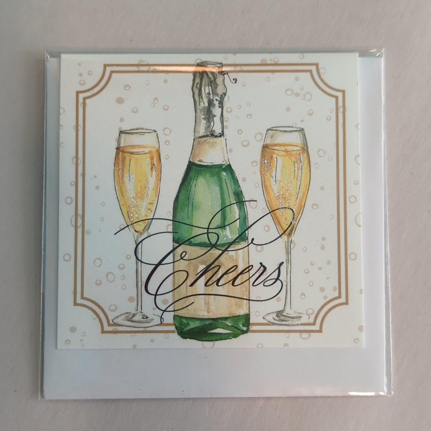 ENCLOSURE CARD | FLUTES/CHEERS