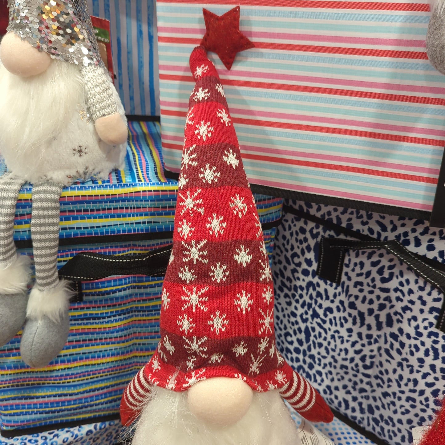 LIGHTED HOLIDAY GNOME 26" | Red