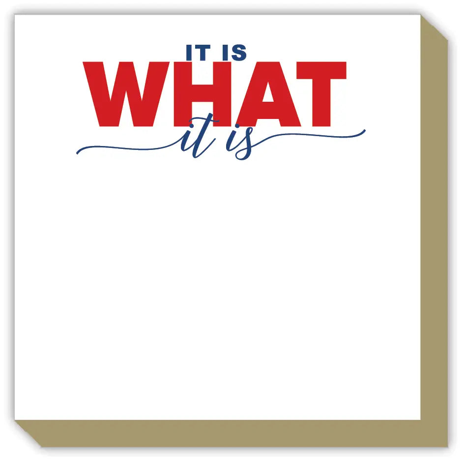 LUXE NOTEPAD | WHAT IT IS