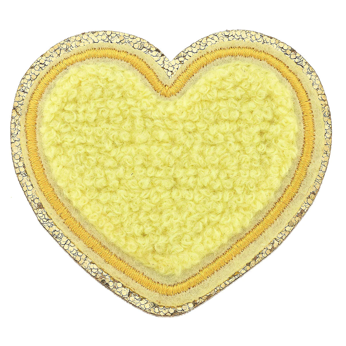 Chenille Heart Patch