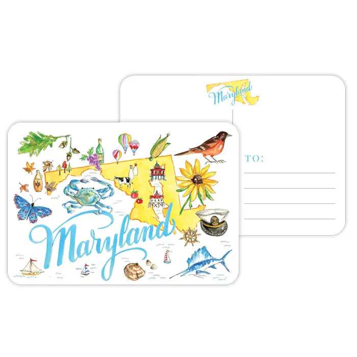 MARYLAND ICON POSTCARD