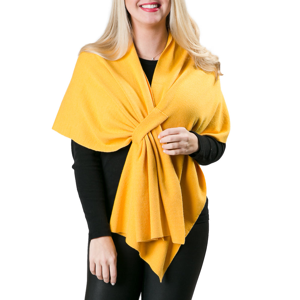 KATIE KEYHOLE WRAP GOLDEN ROD