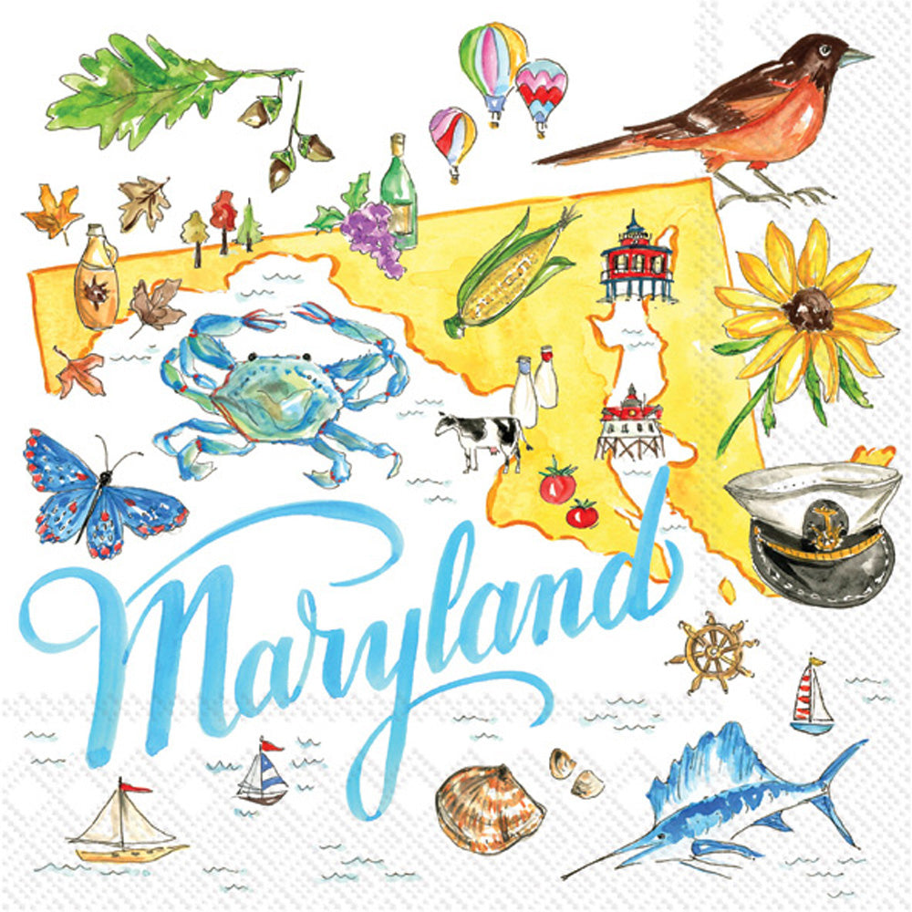 MARYLAND STATE NAPKIN