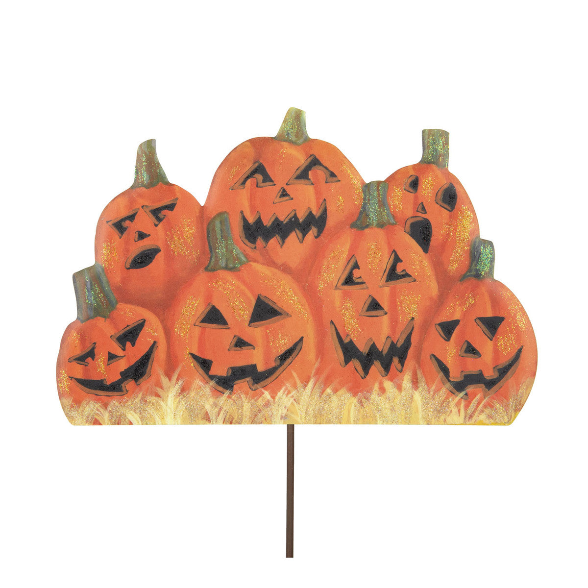 PILE OF JACK-O-LANTERNS