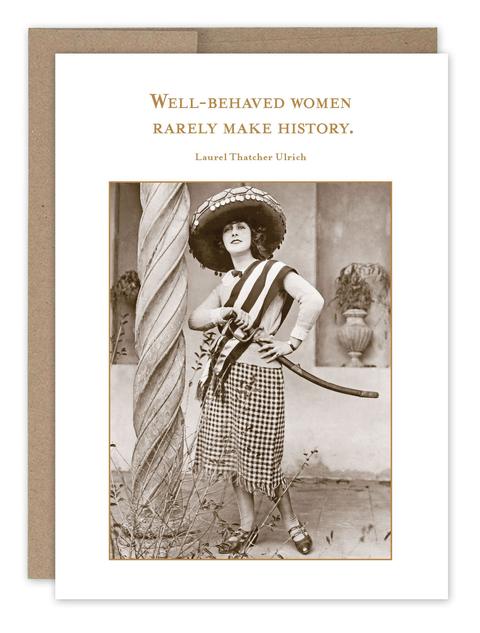 WELL-BEHAVED WOMEN...