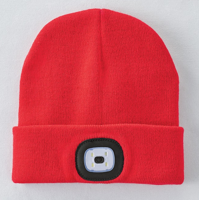 LED BEANIE RED