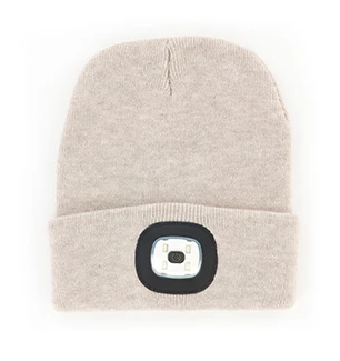 LADIES LED BEANIE OAT
