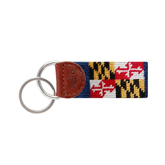 Smathers & Branson Maryland State Flag Key Fob