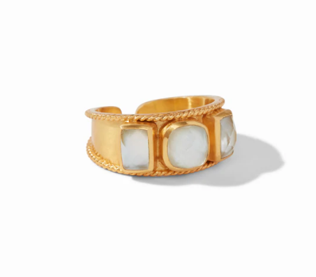Savoy Ring | Iridescent Clear Crystal