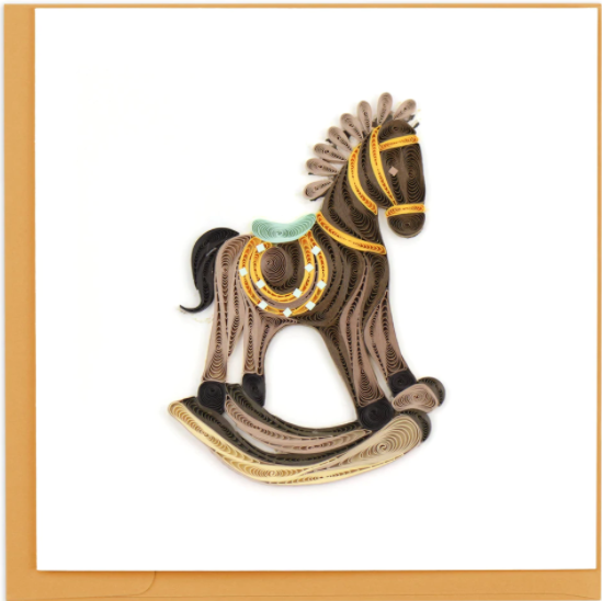 QUILL ROCKING HORSE