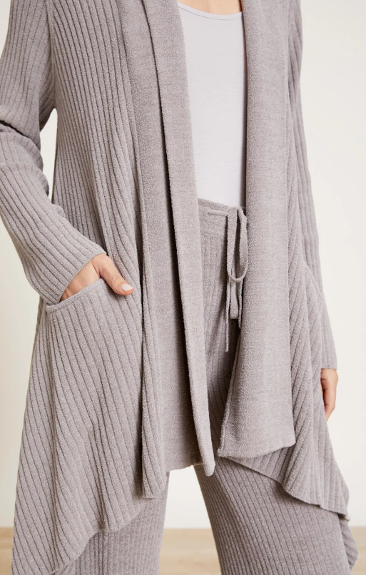 CozyChic Ultra Lite® Draped Shawl Collar Cardi