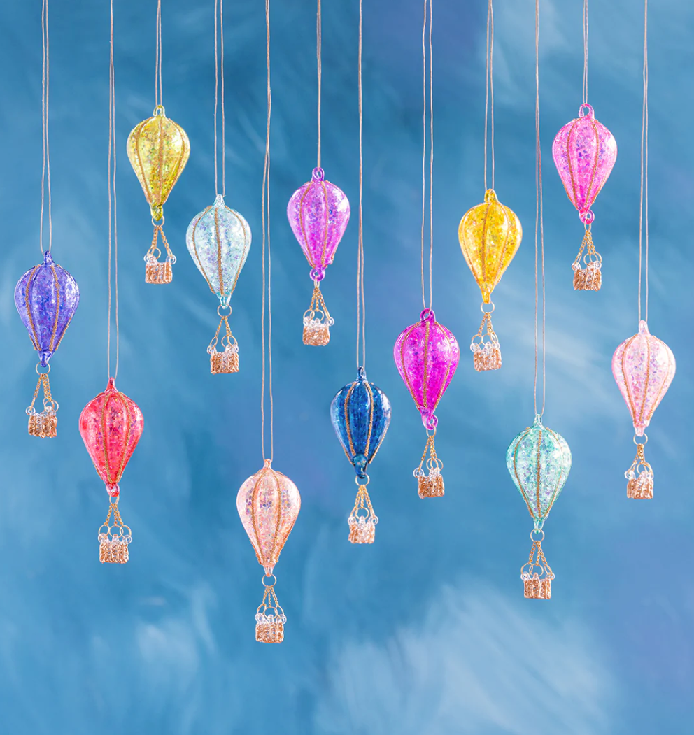 RAINBOW HOT AIR BALLOON | YELLOW