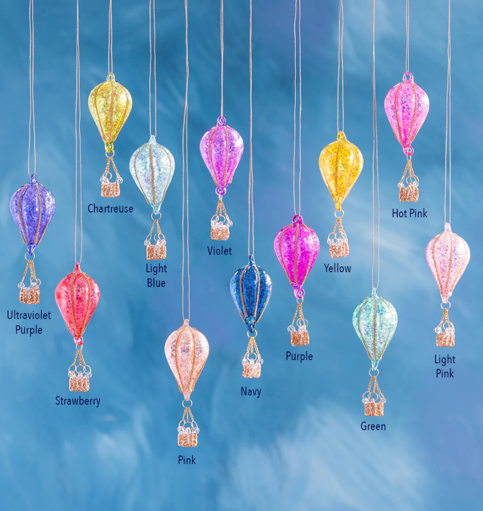RAINBOW HOT AIR BALLOON | YELLOW