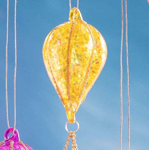 RAINBOW HOT AIR BALLOON | YELLOW