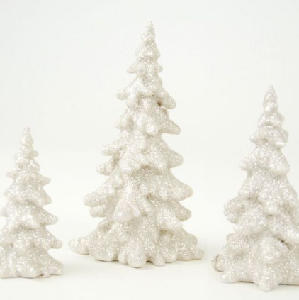 2.5" CHAMPAGNE GLITTER TREE