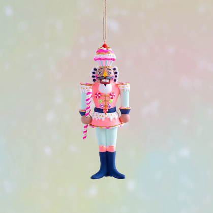 COLONEL CUPCAKE ORNAMENT | BROWN