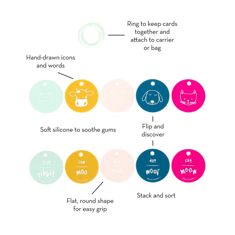 COUNT ON IT TEETHING FLASHCARDS