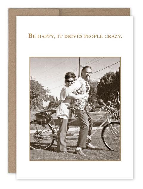 BE HAPPY CRAZY