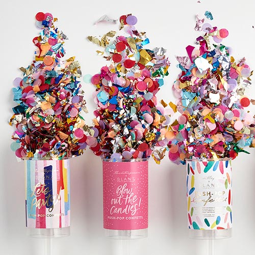 LET'S PARTY PARTY POPPERS