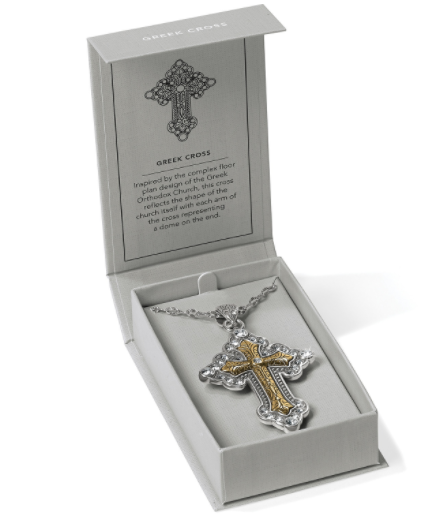 Greek Large Conv Cross Necklace Brighton Jewelry brighton-jewelry-annapolis-maryland-1080