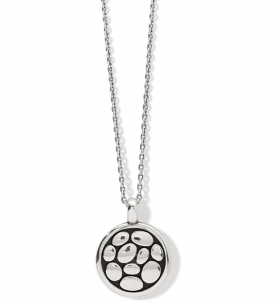Pebble Round Reversible Petite Necklace