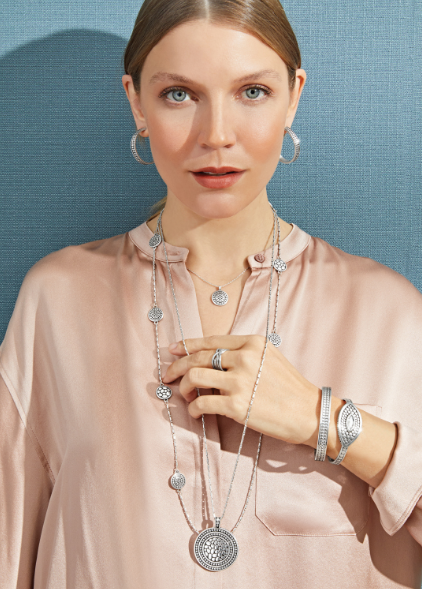 Pebble Round Reversible Petite Necklace