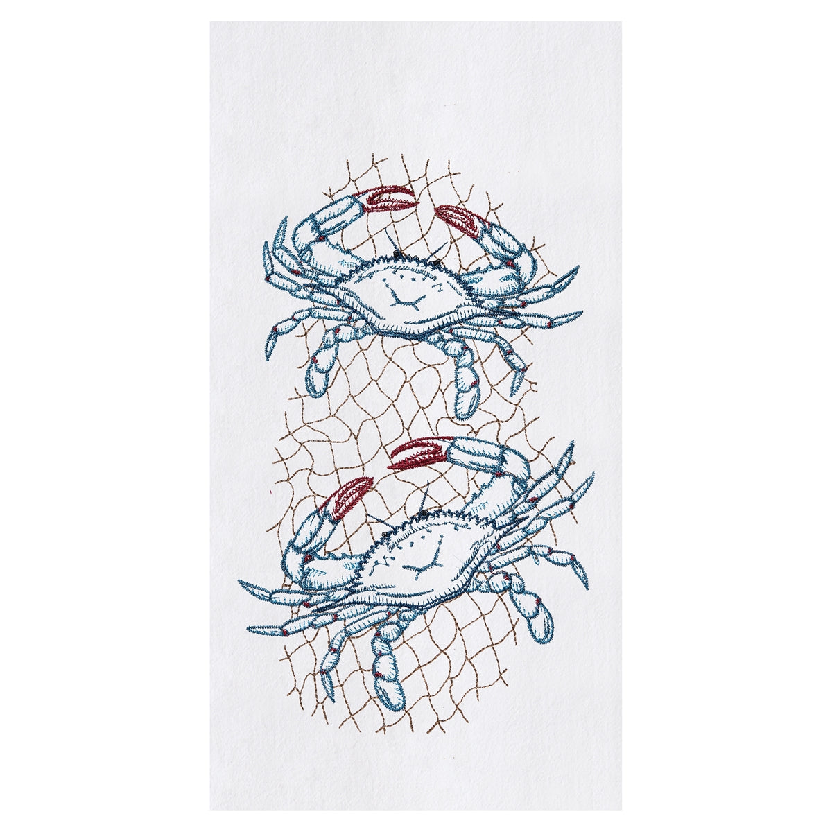 Crab Net Tea Towel