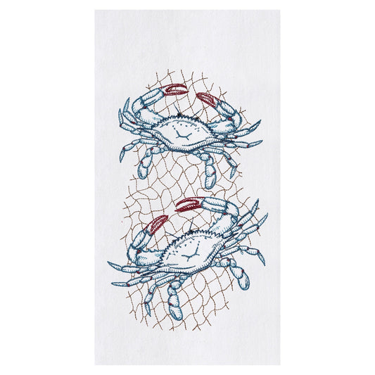 Crab Net Tea Towel
