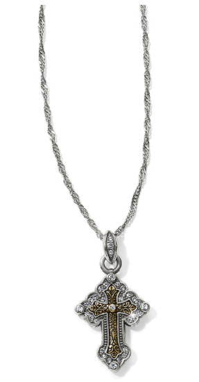 Greek Petite Cross Necklace